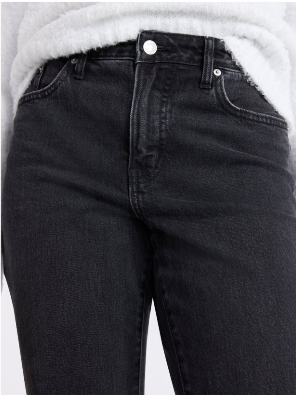 Free Assembly Women's Mid Rise Full Length Bootcut Jeans, 32" Inseam - Picture 4 of 15